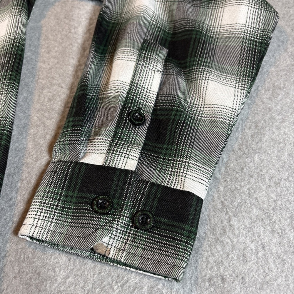 DIXXON Flannel Company Callahan Green Plaid Long Sleeve Men's Sz L Excellent Con - Picture 6 of 15